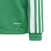 adidas Squadra 21 Trainingstrui 1/4-Zip Kids Groen Wit