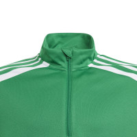 adidas Squadra 21 Trainingstrui 1/4-Zip Kids Groen Wit