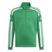 adidas Squadra 21 Trainingstrui 1/4-Zip Kids Groen Wit