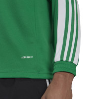 Haut d'entraînement adidas Squadra 21 1/4-Zip vert blanc