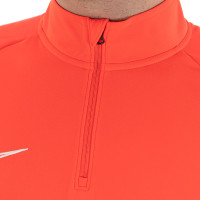 Pull Haut d'Entraînement Nike Dry Academy19 Rouge vif Orange