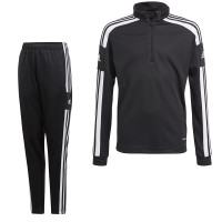 adidas Squadra 21 Trainingspak Kids Zwart Wit