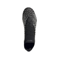 Chaussure de football adidas Predator Freak.1 Grass (FG) Noir/gris/blanc