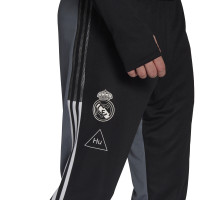 adidas Real Madrid HUFC Pantalon d'Entraînement 2020-2021 Noir Gris