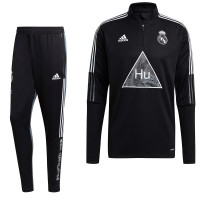adidas Real Madrid HUFC Survêtement 2020-2021 Noir Gris