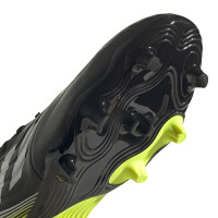 Chaussures de Foot Adidas Copa Sense.2 Grass (FG) Noir Blanc Jaune