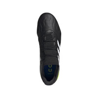 Chaussures de Foot Adidas Copa Sense.3 Grass (FG) Noir Blanc Jaune