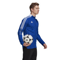 Veste d'entraînement adidas Tiro 21, bleu et blanc