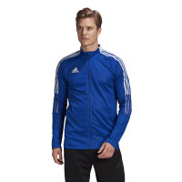 Veste d'entraînement adidas Tiro 21, bleu et blanc