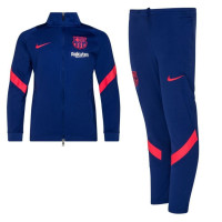 Survêtement Nike FC Barcelone Strike 2021 Bleu Bébé Rouge