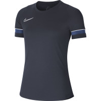 Chemise d'entraînement Nike Dri-Fit Academy 21 pour femme, bleu et blanc