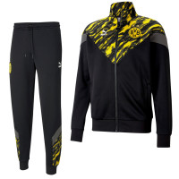 Puma Borussia Dortmund Iconic Trainingspak 2020-2021 Zwart Geel