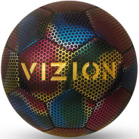 Vizion Reflecterende Voetbal Maat 5 Multicolor