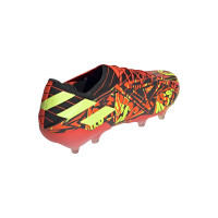 Chaussures de Foot adidas Nemeziz Messi.1 Grass (FG) Rouge Jaune Noir