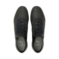 Chaussures de Foot PUMA ULTRA 1.2 Lazertouch gazon et gazon artificiel (MG) Noir/argenté