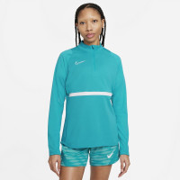 Nike Academy 21 Drill Trainingstrui Dames Turquoise Wit