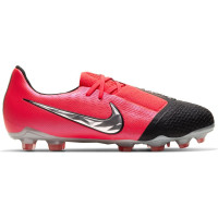 Nike Phantom VENOM Elite Gras Voetbalschoenen (FG) Kids Roze Zwart