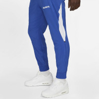 Pantalon d'entraînement Nike F.C. tissé bleu blanc