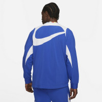 Nike F.C. Allweather Woven Trainingspak Blauw Wit