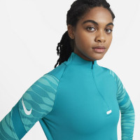 Nike Strike 21 Drill Trainingstrui Dames Turquoise Wit