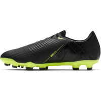 Nike PHANTOM VENOM ACADEMY Gras Voetbalschoenen (FG) Zwart Zwart Volt