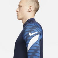 Nike Strike 21 Haut d'Entraînement Dri-Fit Bleu Foncé