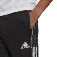 adidas Tiro 21 3/4 Broek Zwart Wit