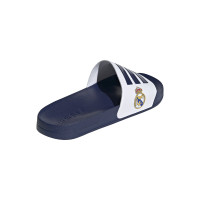 Pantoufles de douche adidas Real Madrid Adilette Bleu foncé Blanc
