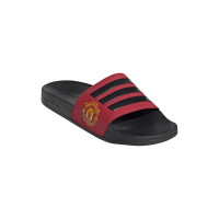 Pantoufles de douche adidas Manchester United Adilette Rouge Noir
