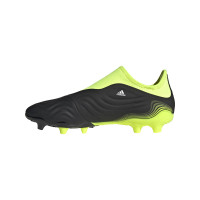 Chaussures de Foot Adidas Copa Sense.3 LL Grass (FG) Noir blanc jaune