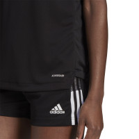 Maillot de football adidas Tiro 21 pour femme, noir et blanc