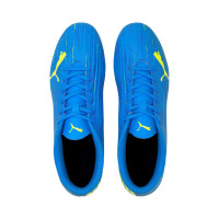 Chaussures de Foot Puma Ultra 4.2 Gazon/gazon artificiel (MG) Bleu Jaune