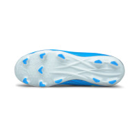 PUMA Ultra 4.2 Terrain sec / artificiel Chaussures de Foot (MG) Enfant Bleu Jaune