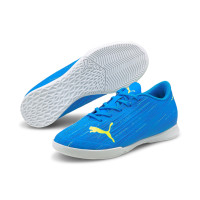 Chaussures de football en salle PUMA Ultra 4.2 pour enfants Bleu Jaune