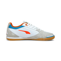 Chaussures de football en salle PUMA IBERO Blanc Bleu Orange