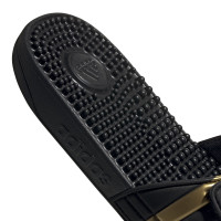 Claquettes adidas Adissage noir doré