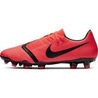 Nike PHANTOM VENOM ACADEMY FG Voetbalschoenen Rood Zwart Grijs