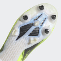 adidas X Ghosted.1 Ijzeren-Nop Voetbalschoenen (SG) Geel Blauw Wit