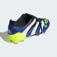 adidas Predator Accelerator Gras Voetbalschoenen (FG) Blauw Wit Geel