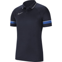 Nike Dri-Fit Academy 21 Polo Donkerblauw