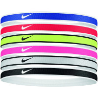 Nike Swoosh Sport Haarbanden 6-Pack Multicolor