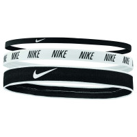 Bandeaux Cheveux Nike Mix, lot de 3, noir et blanc