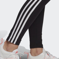 adidas LOUNGEWEAR Essentials 3-Stripes Legging Zwart Wit