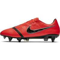 Nike PHANTOM VENOM ELITE SG-PRO Anti-Clog Voetbalschoenen Rood Zwart Grijs
