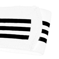 adidas Fixe-chaussettes Logo Blanc Noir