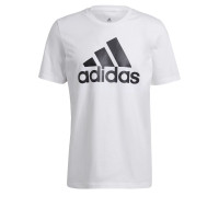 adidas Essentials Big Logo T-shirt Wit Zwart