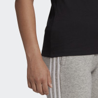 adidas Essentials Logo T-shirt Dames Zwart Wit