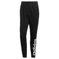adidas Essentials French Terry Elastic Logo Broek Zwart