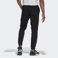 adidas Essentials French Terry Elastic Logo Broek Zwart