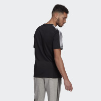 T-shirt adidas Essentials 3 bandes Noir Blanc